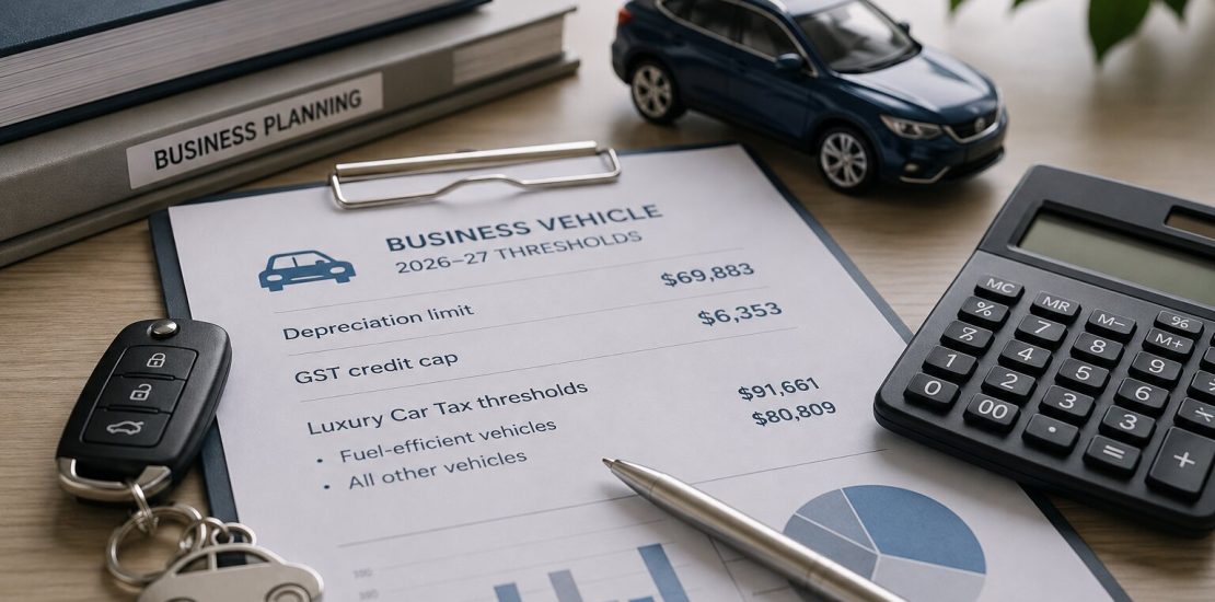 Buying a Business Vehicle What the 2026–27 Car Thresholds Mean for You